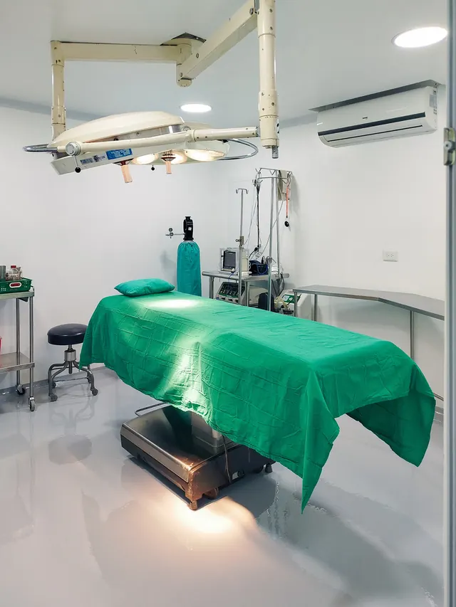 Quirófano del Hospital Cristiano de Guatemala
